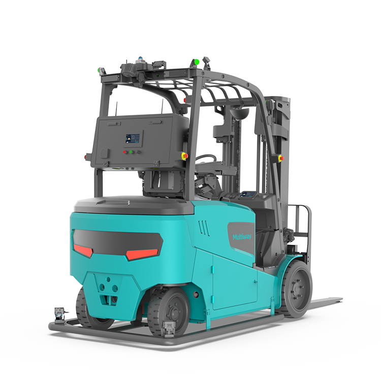 南宫NG28生物机器人品牌平衡重式无人叉车E35